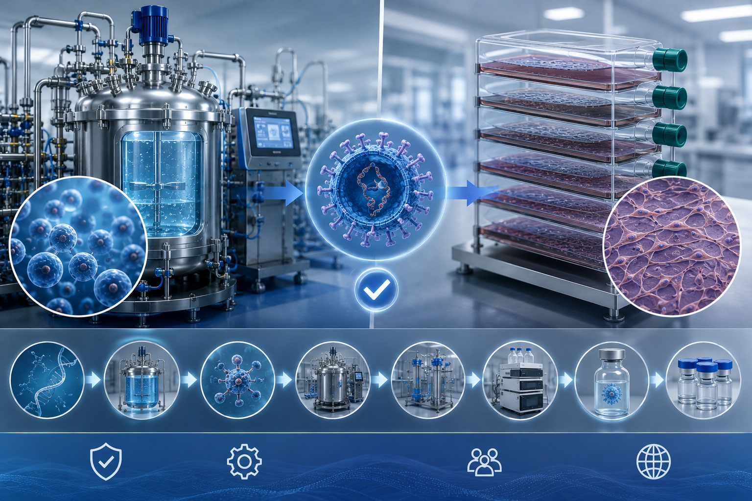 Suspension vs Adherent Lentivirus Production: How CDMOs Choose the Right Platform